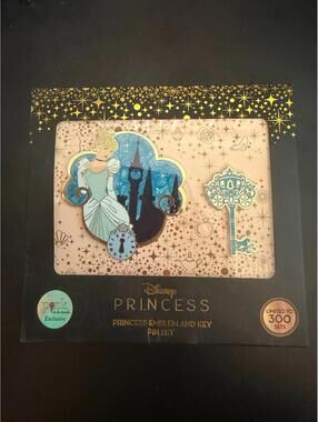 Disney Cinderella Pink a la Mode Princess Keys for the Kingdom Pin Set LE 300